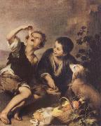 Bartolome Esteban Murillo The Pie Eaters Norge oil painting reproduction